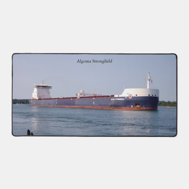 Algoma Strongfield desk mat (Front)