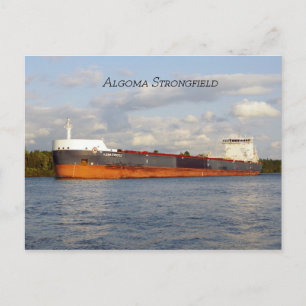 Algoma Strongfield post card