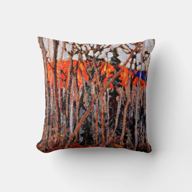 Algonquin Park, painting by Tom Thomson, Cushion (Front)