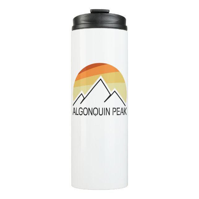 Algonquin Peak Retro Thermal Tumbler (Front)