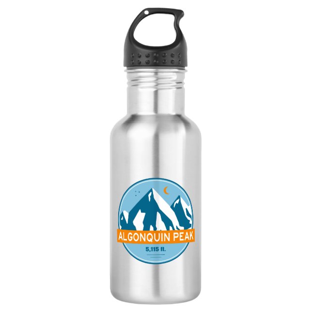 Algonquin Peak Stars Moon 532 Ml Water Bottle (Front)