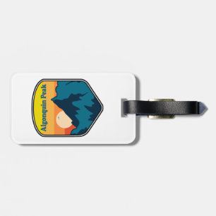 Algonquin Peak Sunrise Luggage Tag