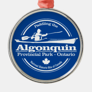 Algonquin PP (SK)  Metal Tree Decoration
