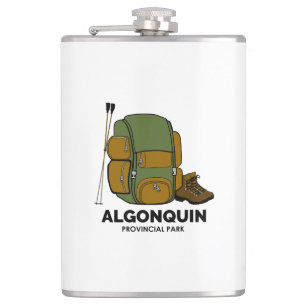 Algonquin Provincial Park Backpack Hip Flask