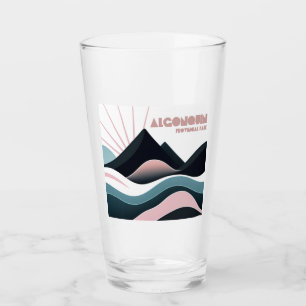 Algonquin Provincial Park Coloured Hills Glass