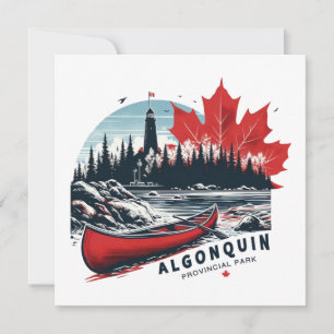 Algonquin Provincial Park  Holiday Card