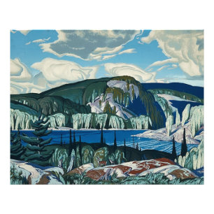 Algonquin Provincial Park Painting by AJ Casson Photo Print