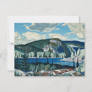 Algonquin Provincial Park Painting by AJ Casson Postcard