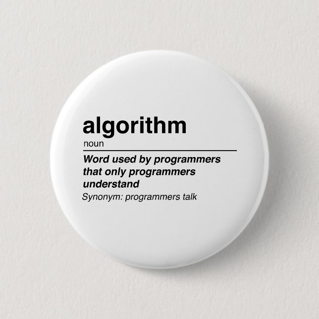 Algorithm 6 Cm Round Badge (Front)