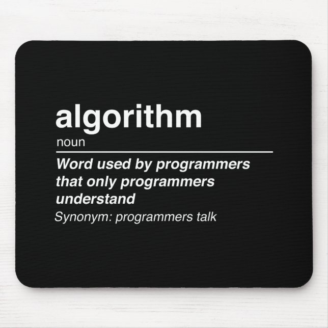 Algorithm Mouse Mat (Front)