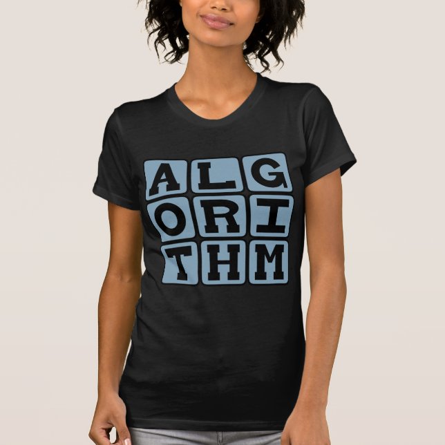 Algorithm, Procedure for Calculations T-Shirt (Front)