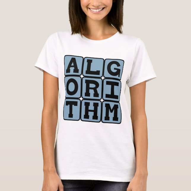 Algorithm, Procedure for Calculations T-Shirt (Front)