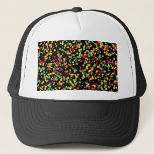 Algorithmic Rasta Art Snapback Trucker Hat