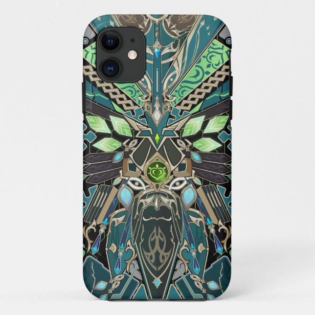 Alhaitam Mecha Genshin Impact Case (Back)