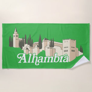 Alhambra Beach Towel