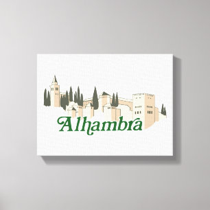 Alhambra Canvas Print