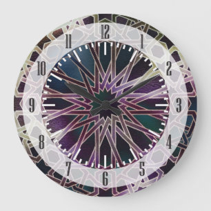 Alhambra Design Large Clock