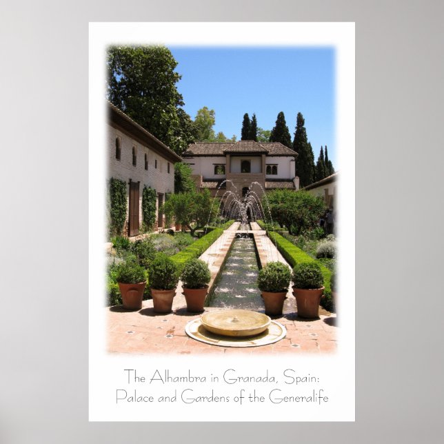 Alhambra: Generalife Poster (Front)