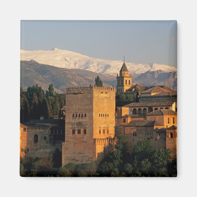 Alhambra; Granada; Andaslusia, Spain, Sierra Magnet (Front)