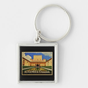 Alhambra Granada Spain Key Ring