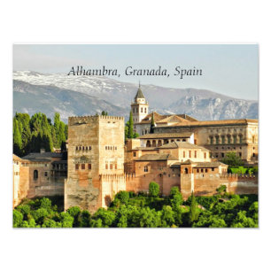 Alhambra, Granada, Spain Photo Print
