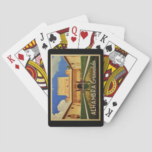 Alhambra Granada Spain Playing Cards