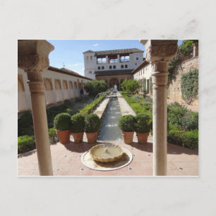 Alhambra, Granada Spain Postcard
