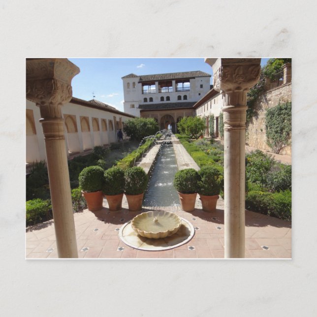 Alhambra, Granada Spain Postcard (Front)