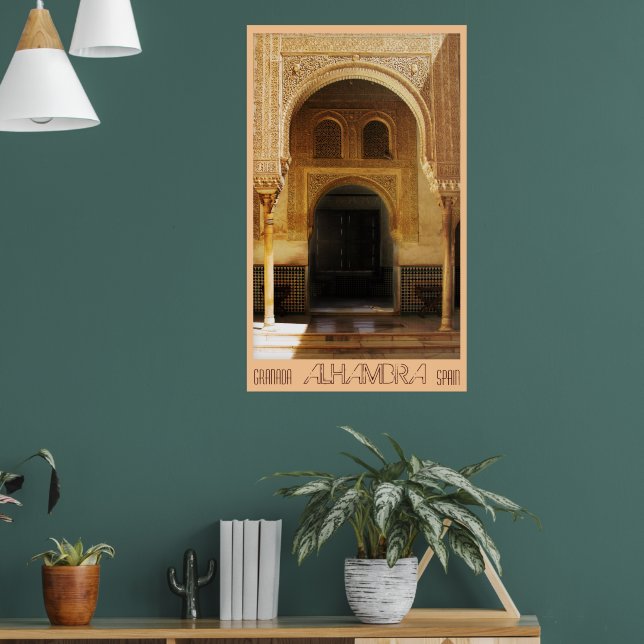 Alhambra, Granada, Spain Poster (Living Room 1)