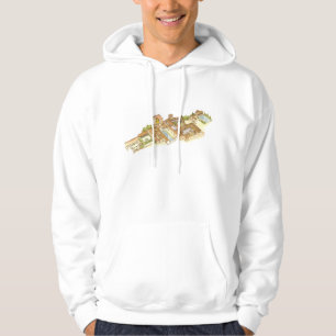 Alhambra Granada Spain. Royal palaces Hoodie