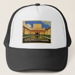 Alhambra Granada Spain Trucker Hat