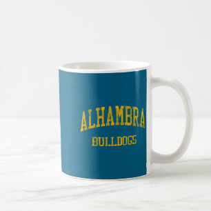 Alhambra High School Hs Martinez Ca Vintage Srts Coffee Mug