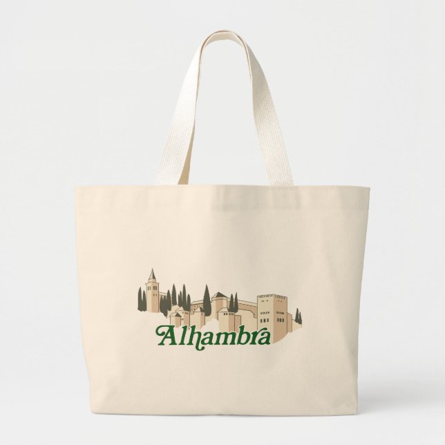 Alhambra Large Tote Bag (Front)