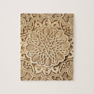 Alhambra pattern jigsaw puzzle