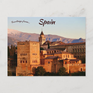 Alhambra Spain Postcard