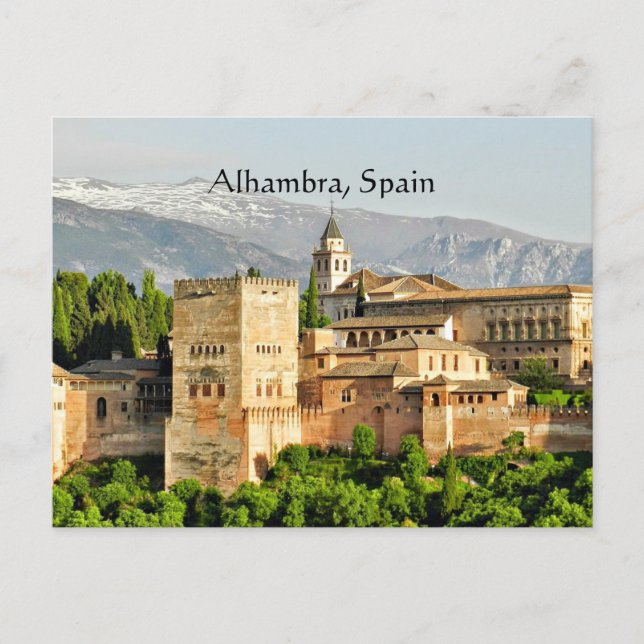 Alhambra, Spain Postcard (Front)