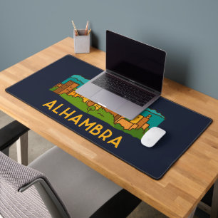 Alhambra Sunset 2 Desk Mat