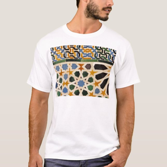Alhambra Wall Tile #3 T-Shirt (Front)