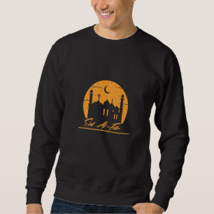 Alhamdulillah Muslim Holidays Islamic Eid al Fitr Sweatshirt