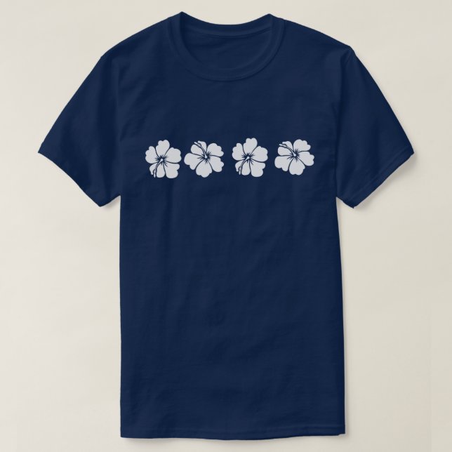 Alhoa - Hibiscus flowers T-Shirt (Design Front)