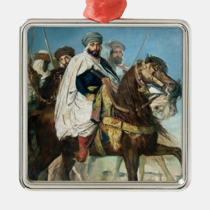 Ali Ben Ahmed, the Last Caliph of Constantine Metal Tree Decoration