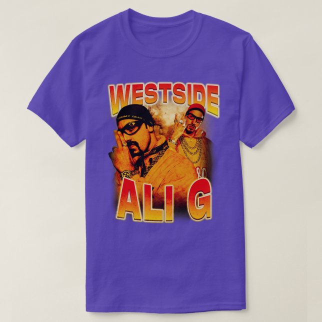 Ali G Bootleg Vintage T-Shirt (Design Front)