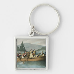 Ali Pasha (1741-1822) of Janina hunting on Lake Bu Key Ring