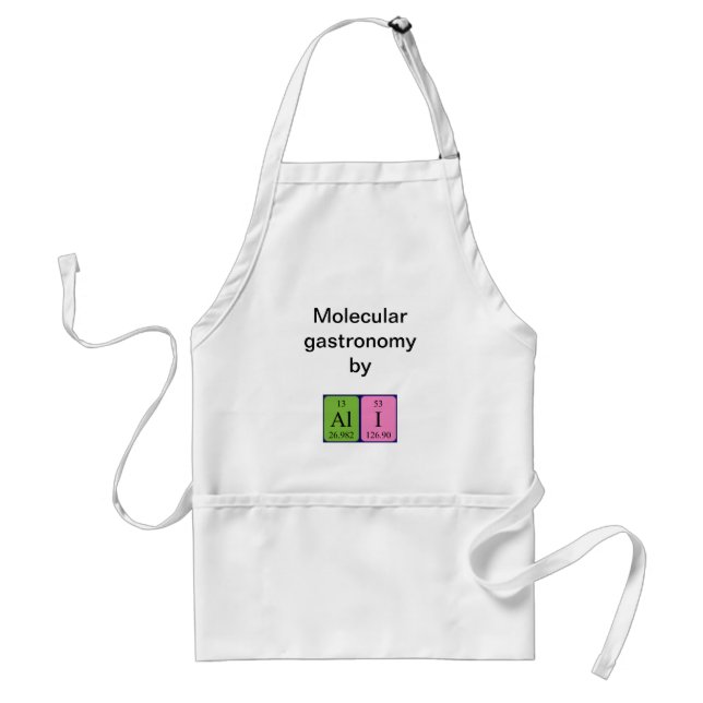Ali periodic table name apron (Front)