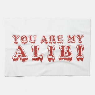 ALIBI hand towel