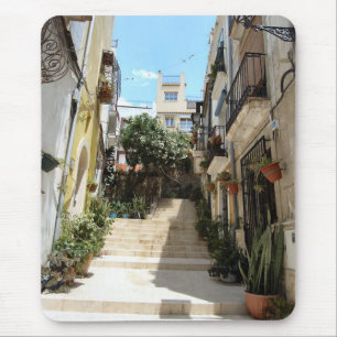 Alicante historic street. Mouse Pad