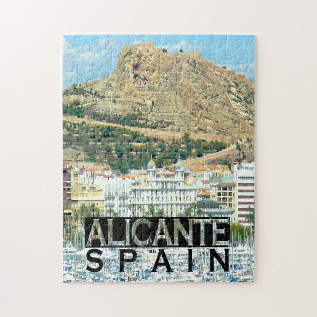 Alicante Jigsaw Puzzle (Vertical)