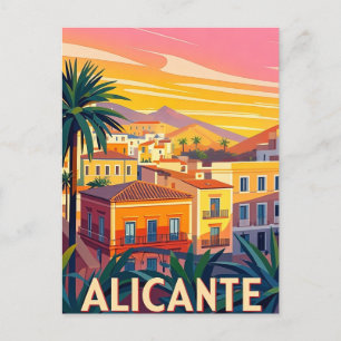Alicante Spain Postcard