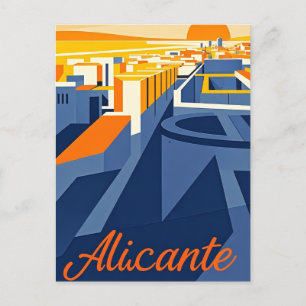 Alicante Spain Postcard