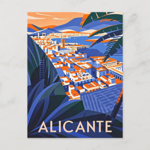 Alicante Spain Postcard